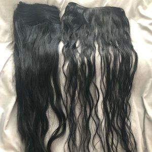 Real hair- pony tail extension